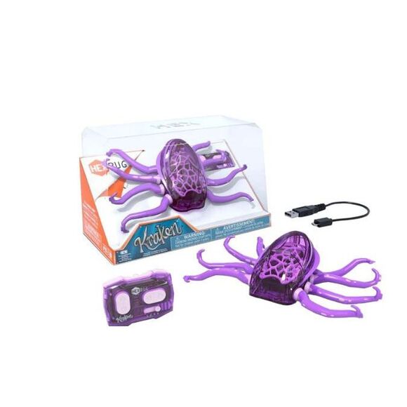 HEXBUG Kraken Robotic Remote Control Creature - Purple - Picture 2 of 3